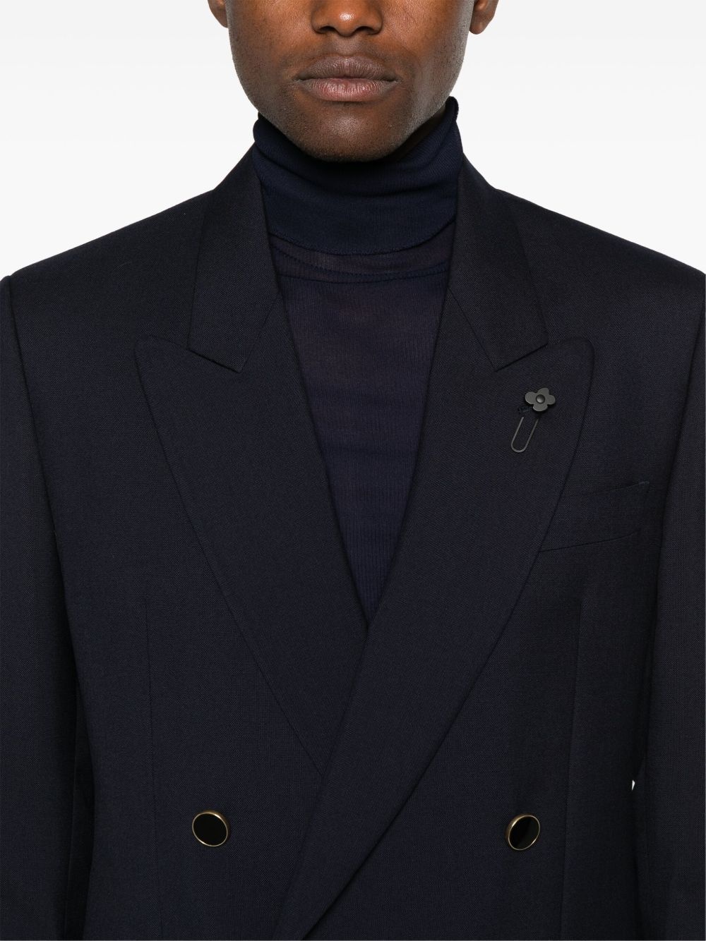 double-breasted blazer - 5