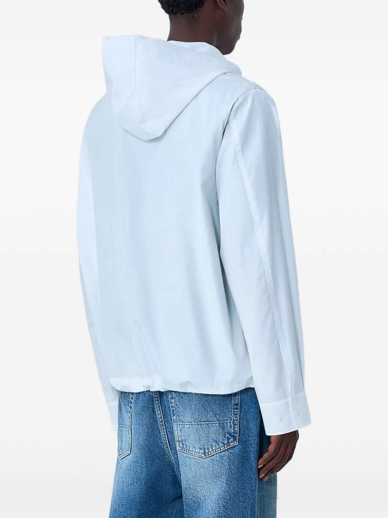 drawstring hooded overshirt 3