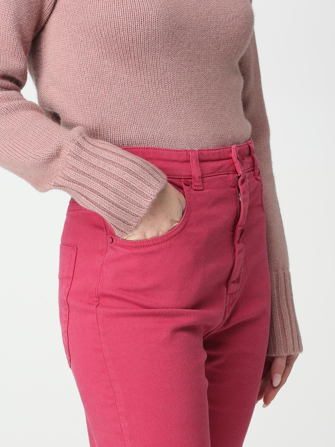 Max Mara Pants Woman Fuchsia - 5