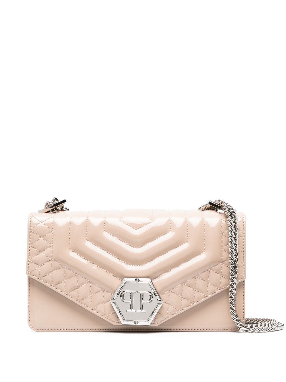 Philipp Plein Hexagon Logo Plaque Shoulder Bag - Farfetch