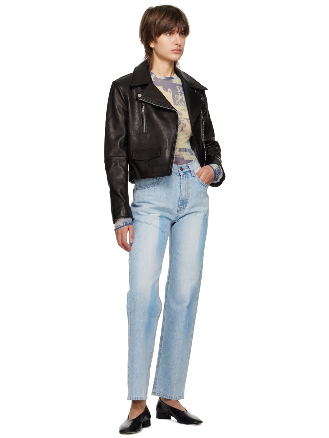 Blue Shaded Jeans - 4