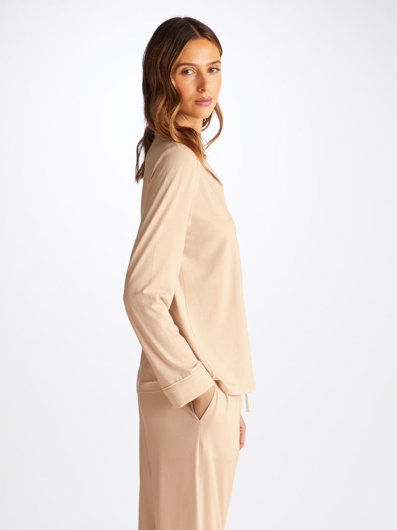 Women's Pajamas Lara Micro Modal Stretch Cream - 5