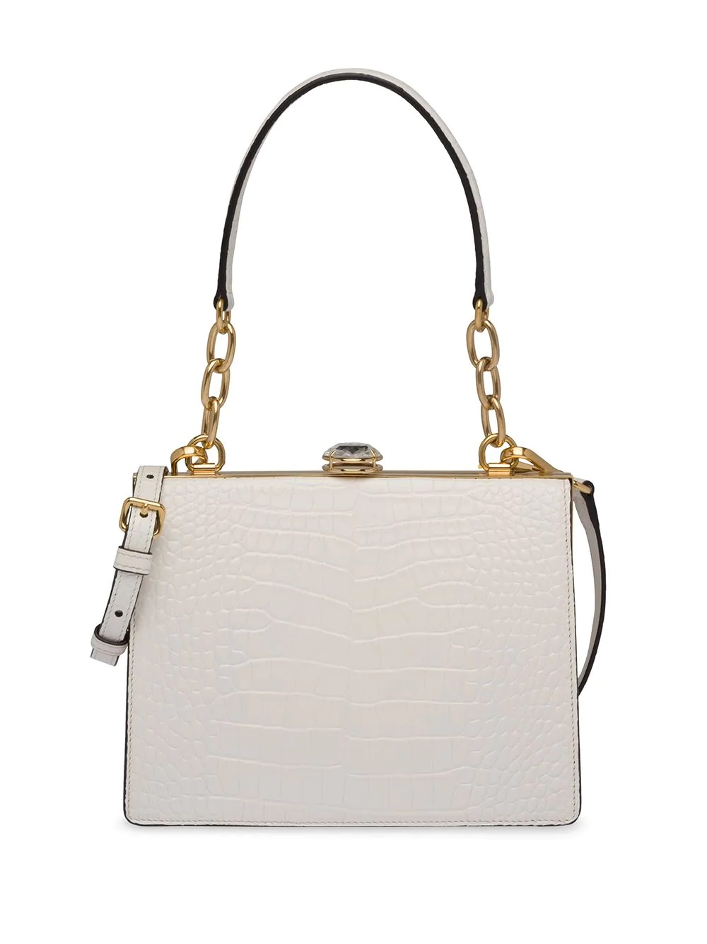 croco-effect handbag - 3