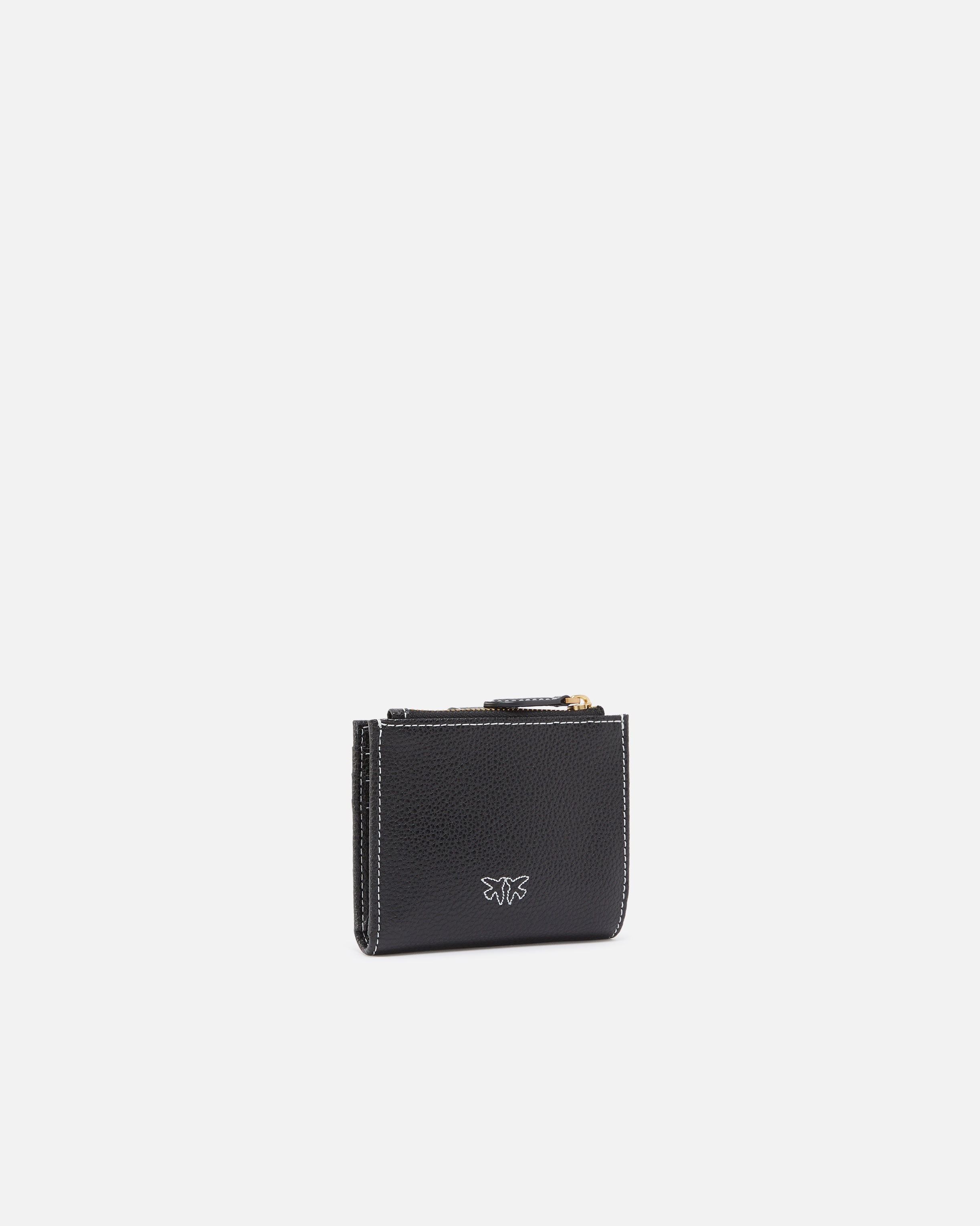SMALL TUMBLED LEATHER WALLET - 2