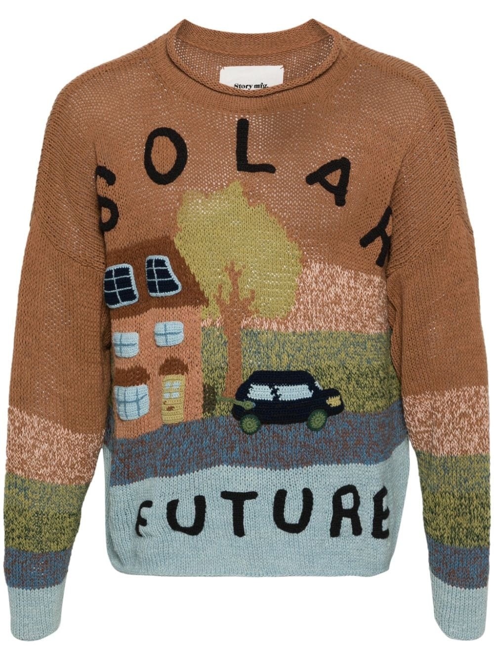 Twinsun Solar Future-motif jumper - 1