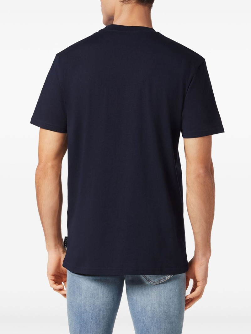 Skull-print round-neck T-shirt 4