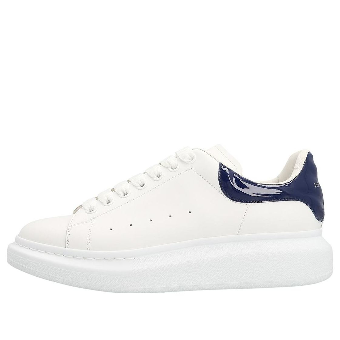 Alexander McQueen Oversized Sneaker 'White Navy' 727390WICGW9095 - 1