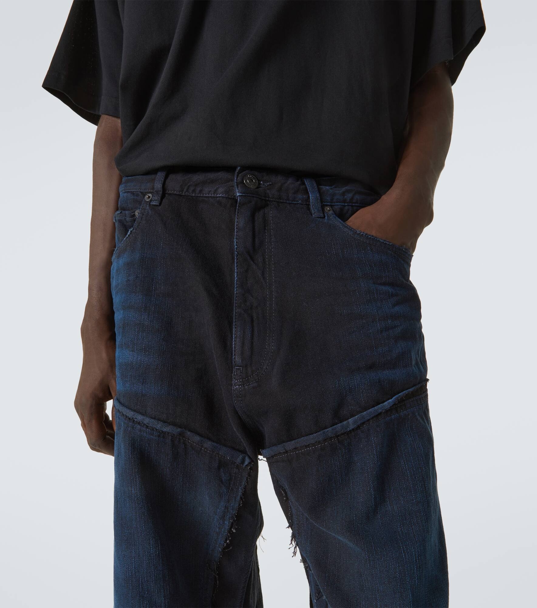 Double Knee wide-leg jeans - 5