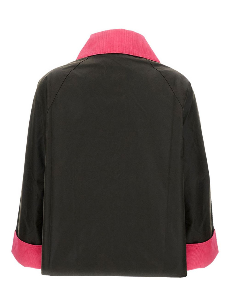 Barbour two-tone cotton jacket outlook