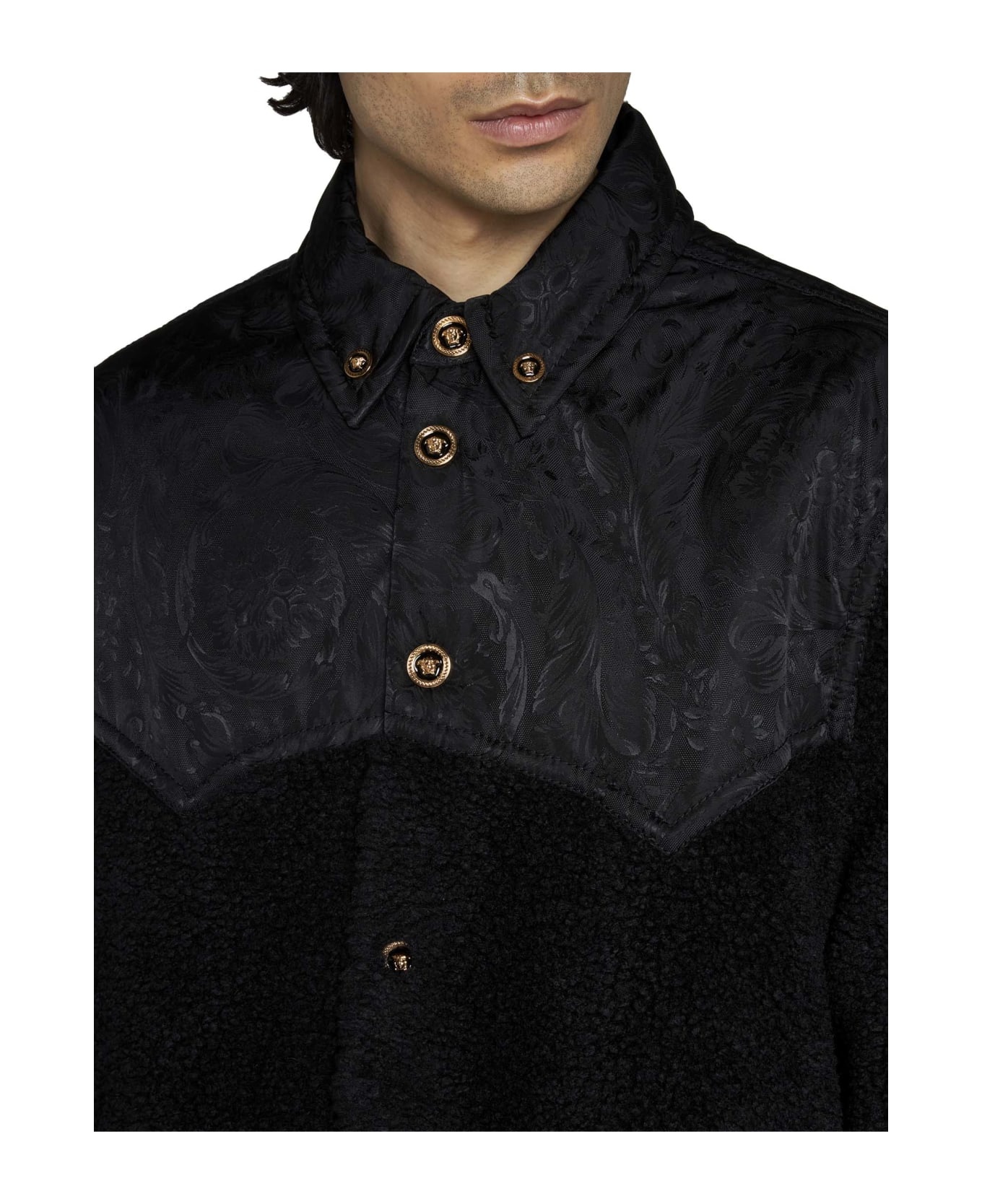 Black Fleece Jacket - 5