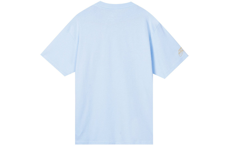 Nike Men's Nike Printing Pocket Casual Short Sleeve Blue T-Shirt DR7967-441 outlook