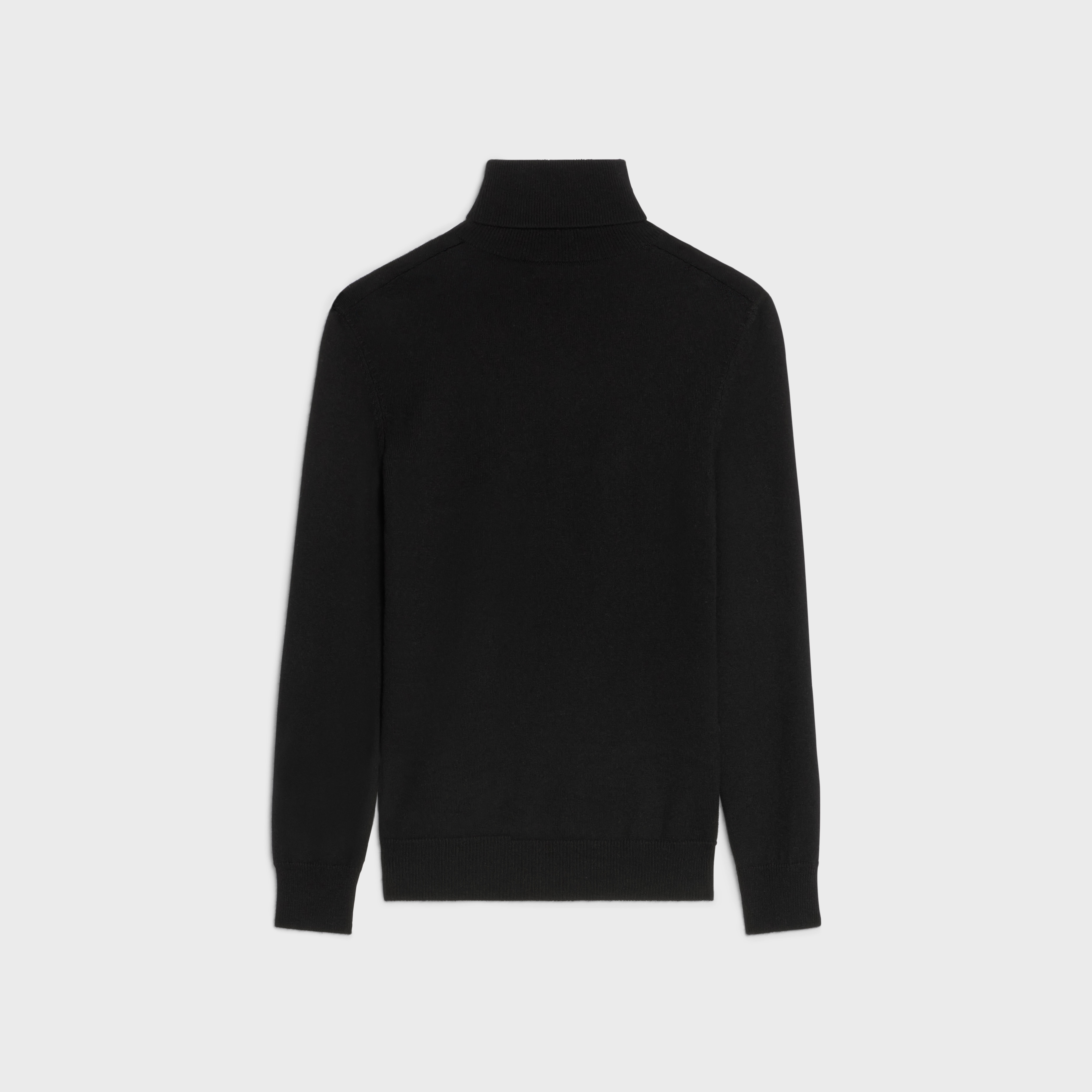 Triomphe turtleneck sweater in fine Cashmere - 2