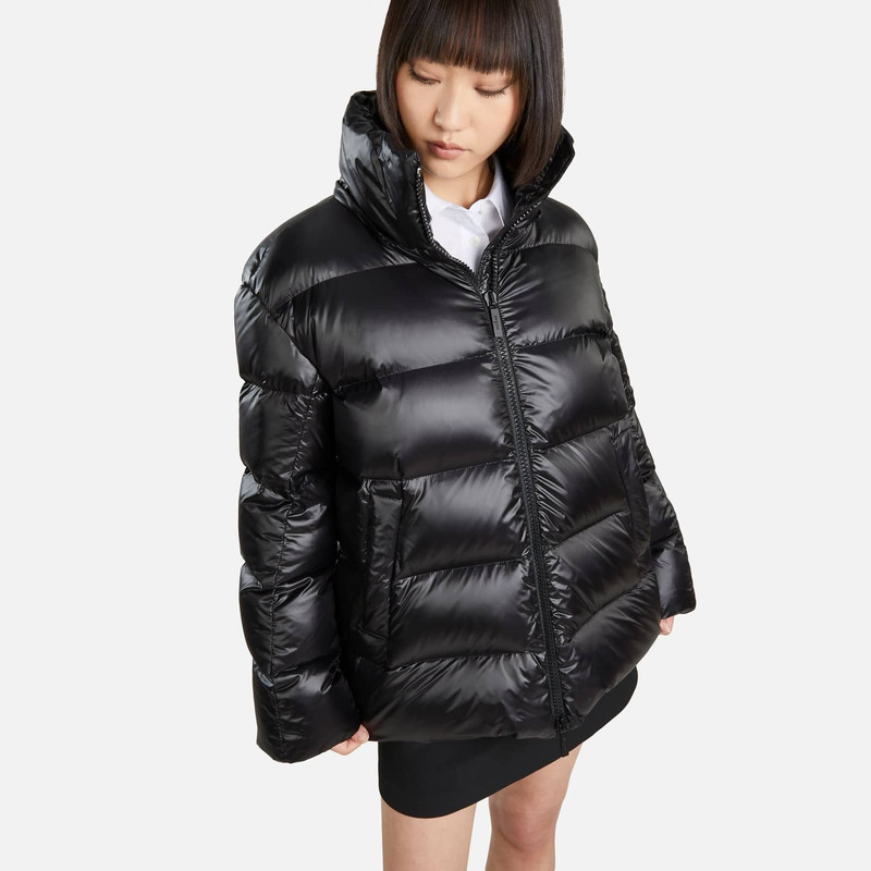 Hooded Down Jacket Black 7