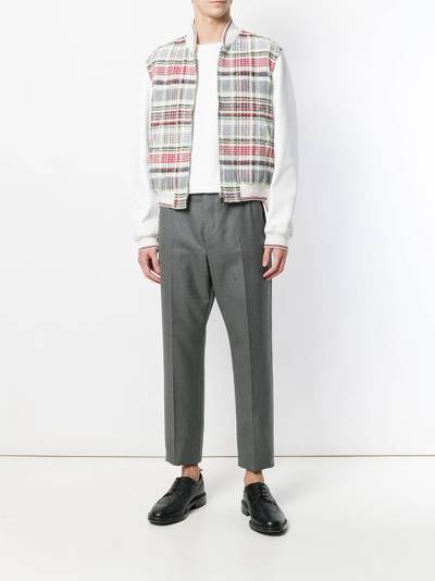 Thom Browne backstrap cropped tailored trousers outlook