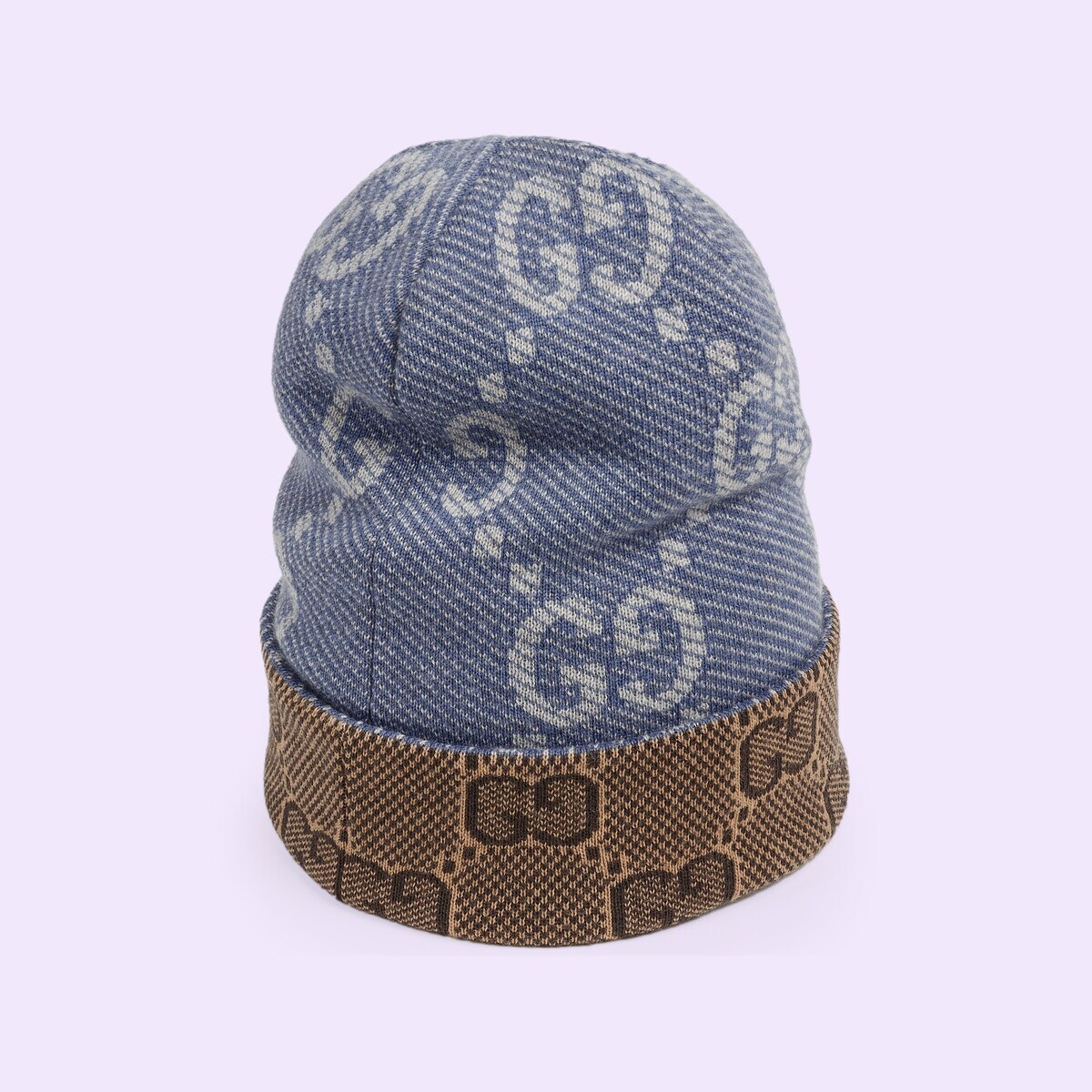 Reversible GG wool hat - 8