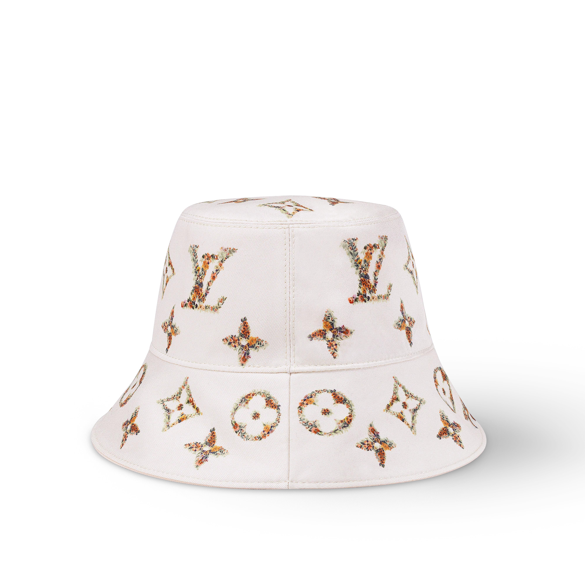 Monogram Flowers Bucket Hat - 4
