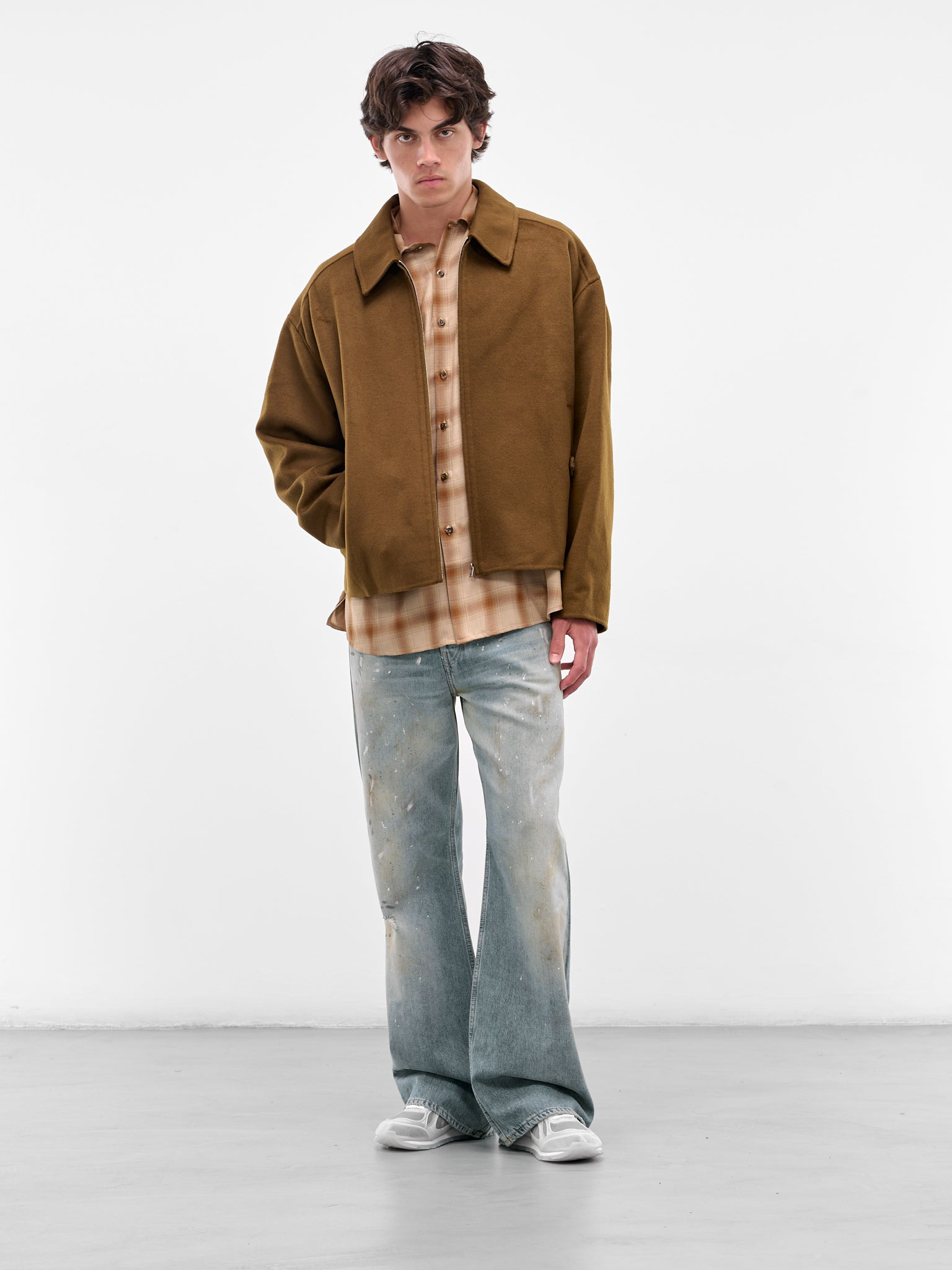 Brown Zip Coach Jacket - 6