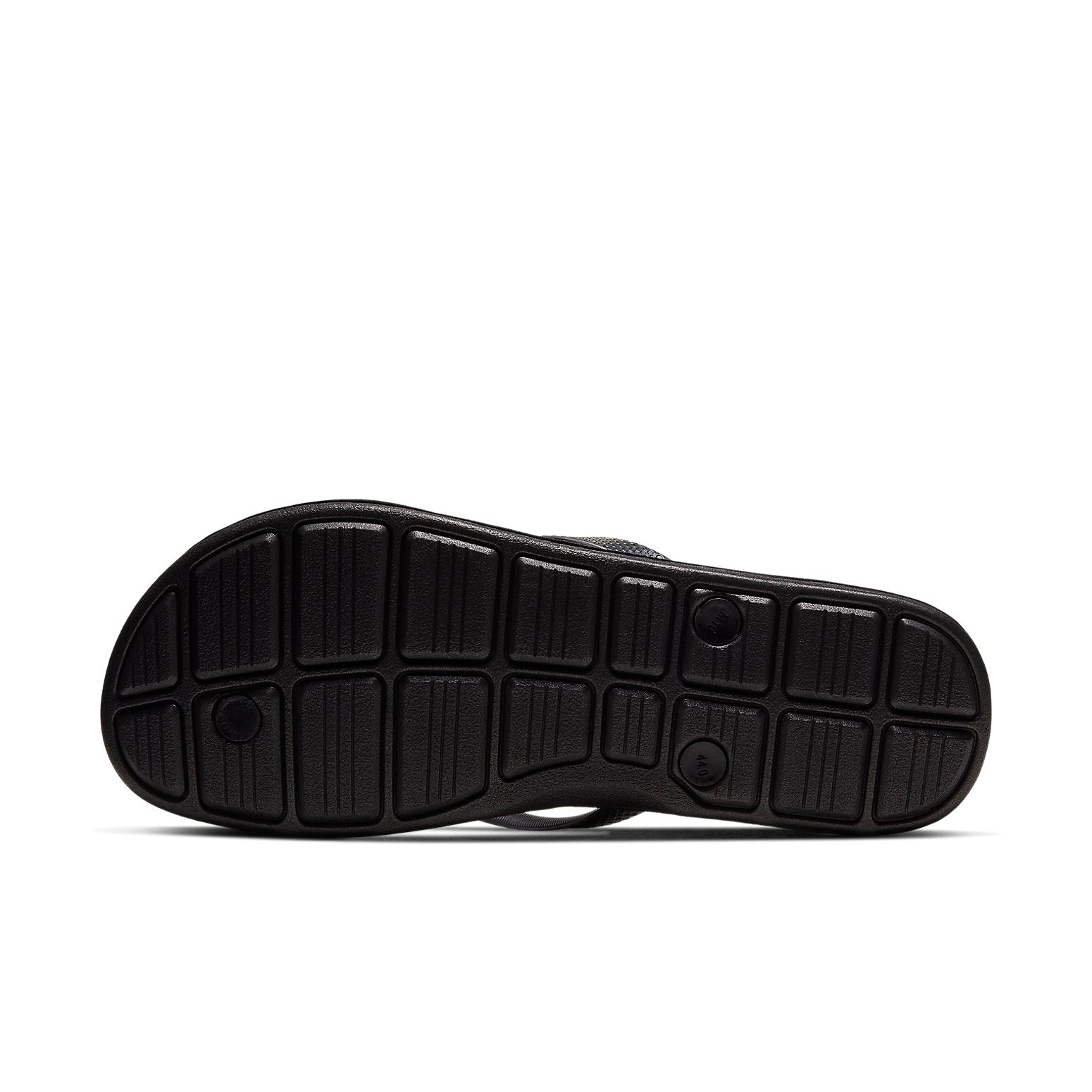 Nike Solarsoft Thong Black Gray Slippers 488160-090 - 4