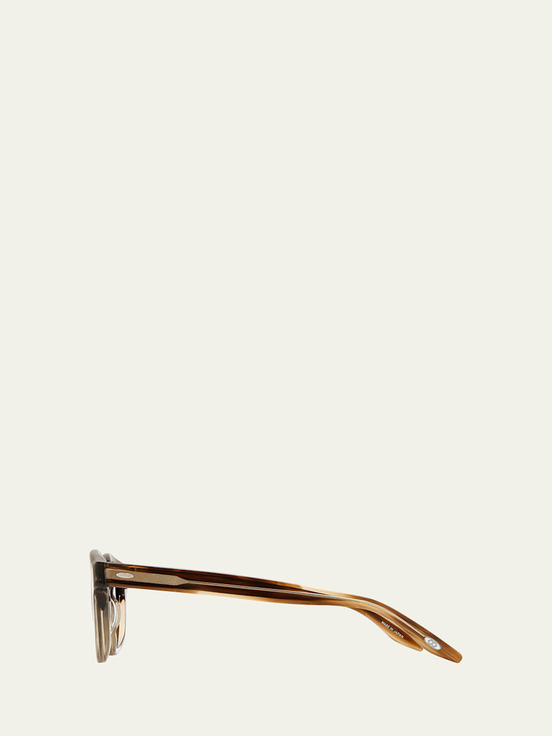 BARTON PERREIRA Men's Oxford Acetate Round Sunglasses outlook