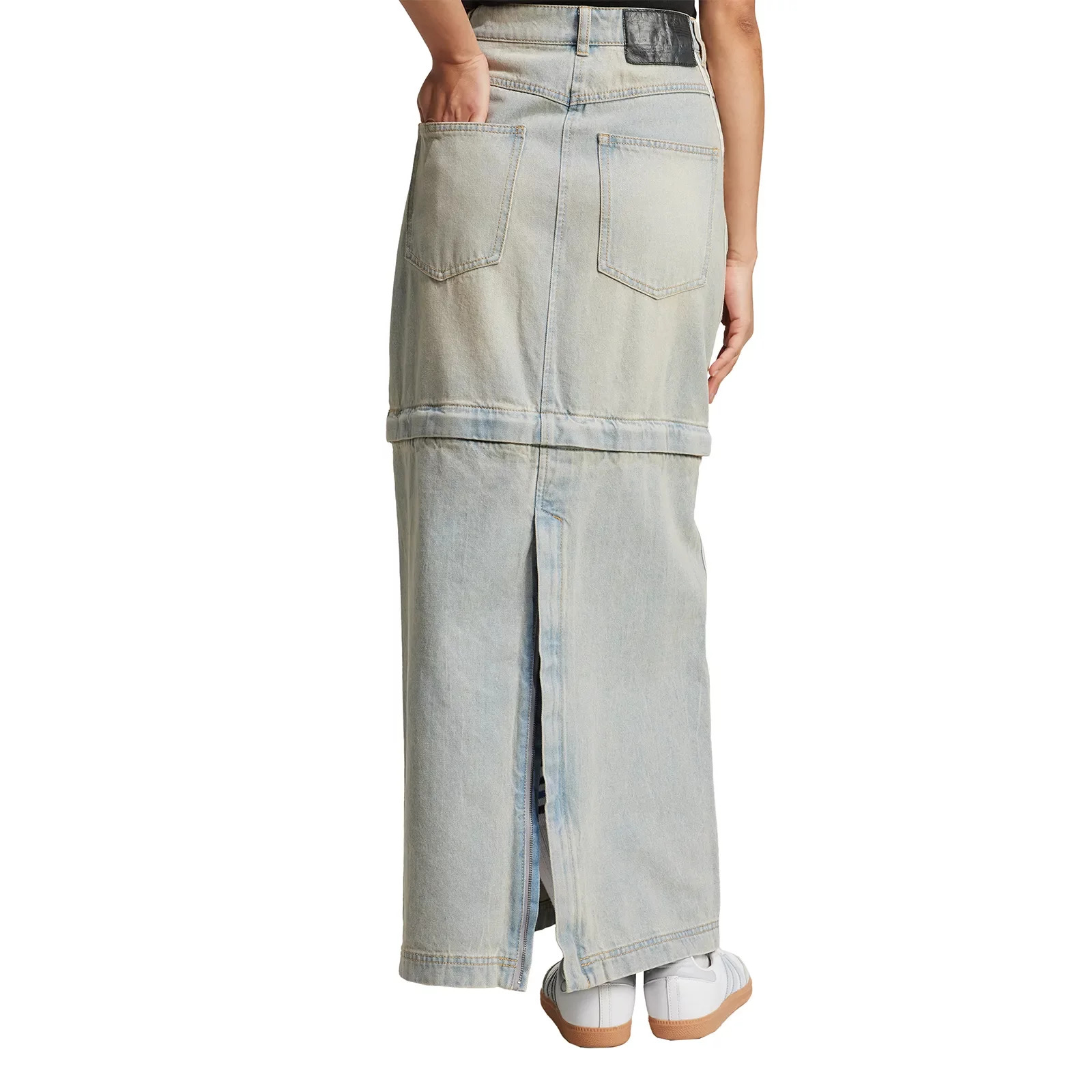 Adilenium Two-In-One Denim Skirt "Light Denim" - 3