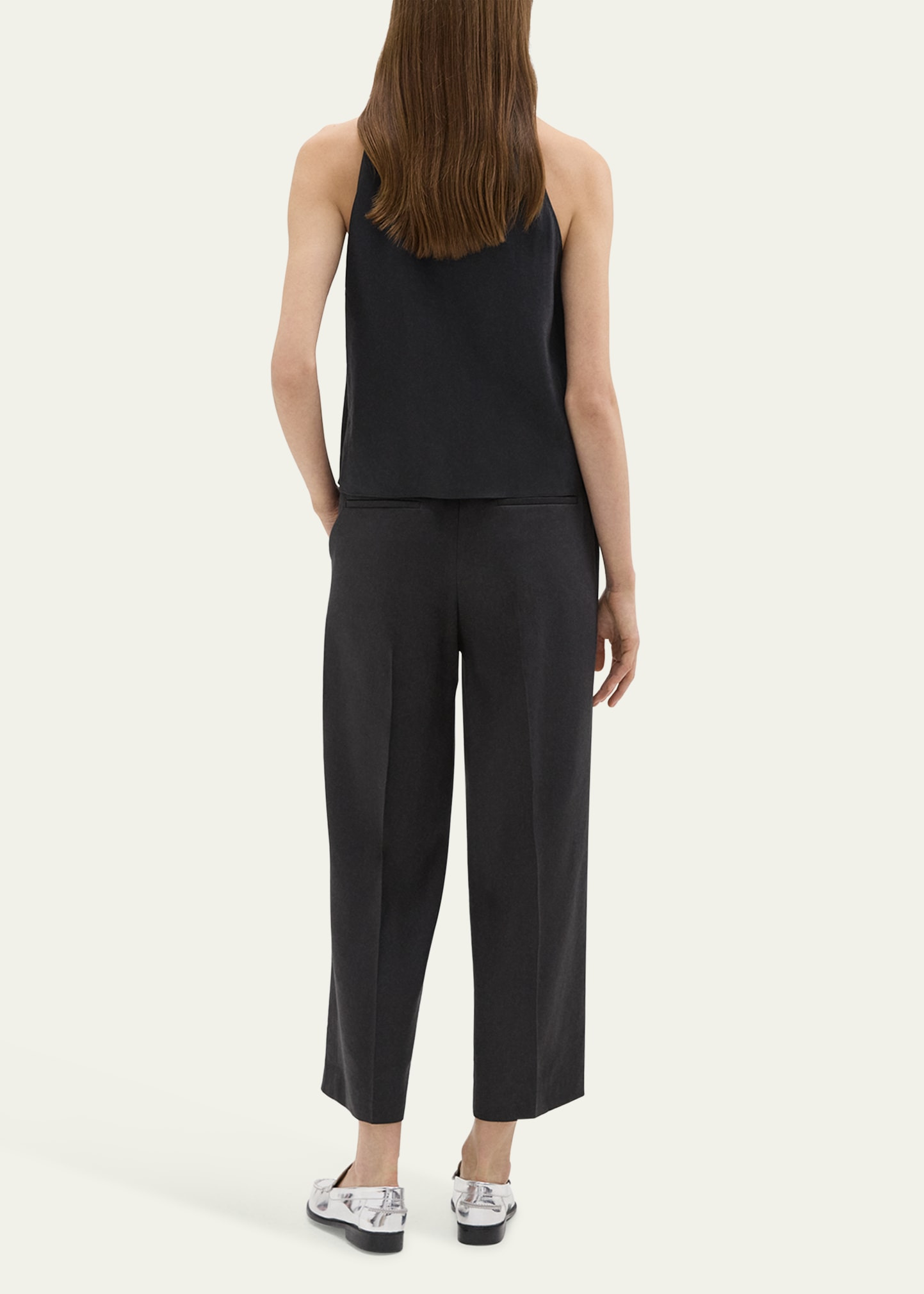 Relaxed Straight-Leg Pull-On Pants - 3