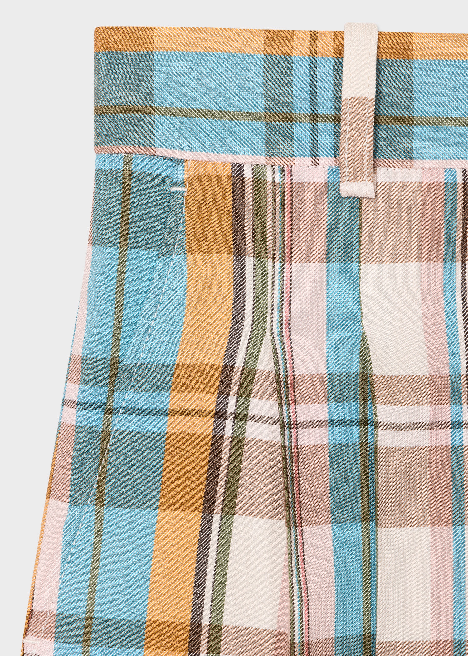 Multi Colour Check Shorts - 2