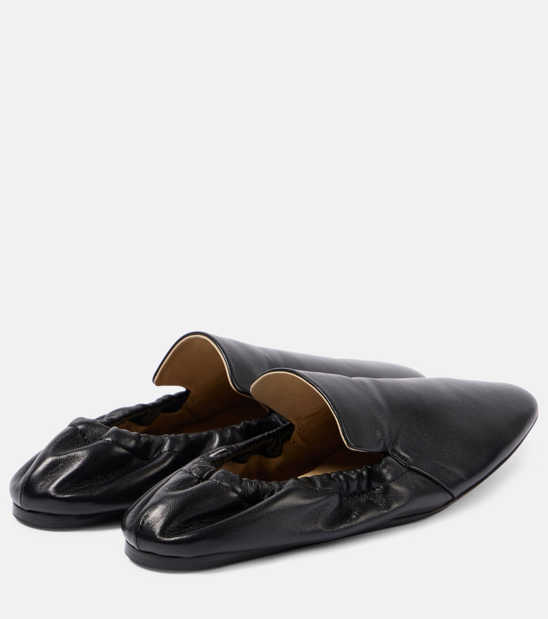LE MONDE BÉRYL Mocassino leather loafers outlook
