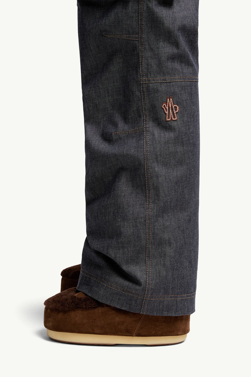 Padded Denim Ski Pants 3