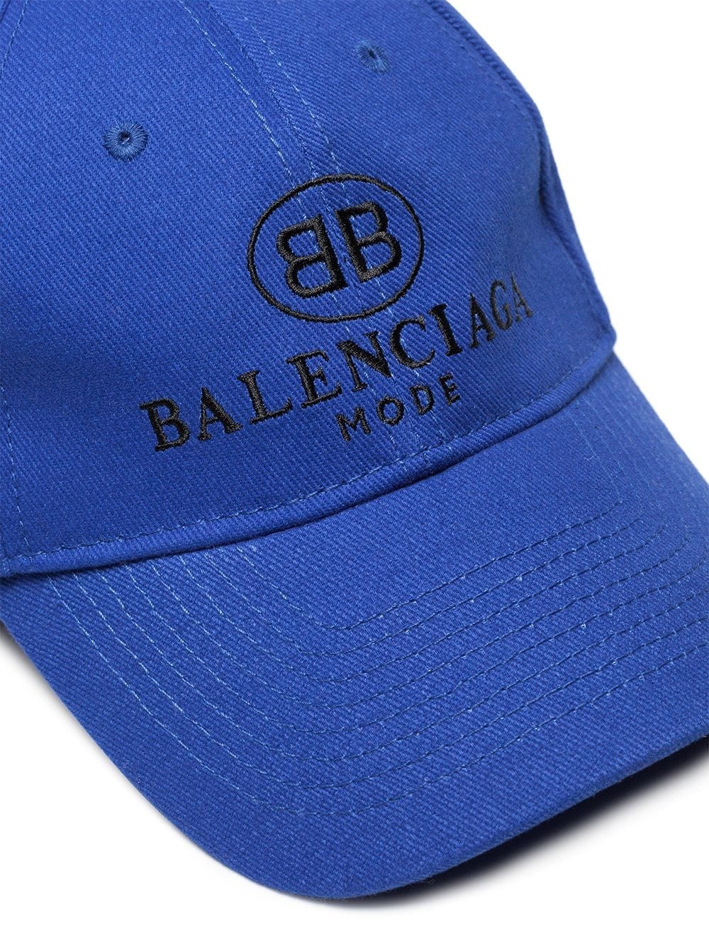 embroidered logo baseball cap - 5