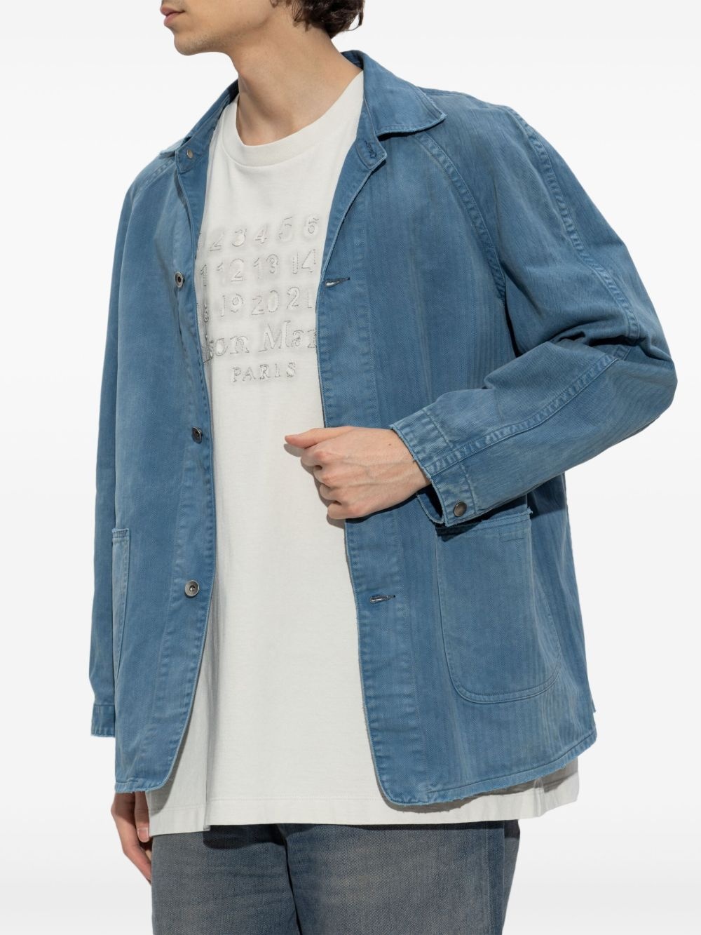 cotton shirt jacket - 3