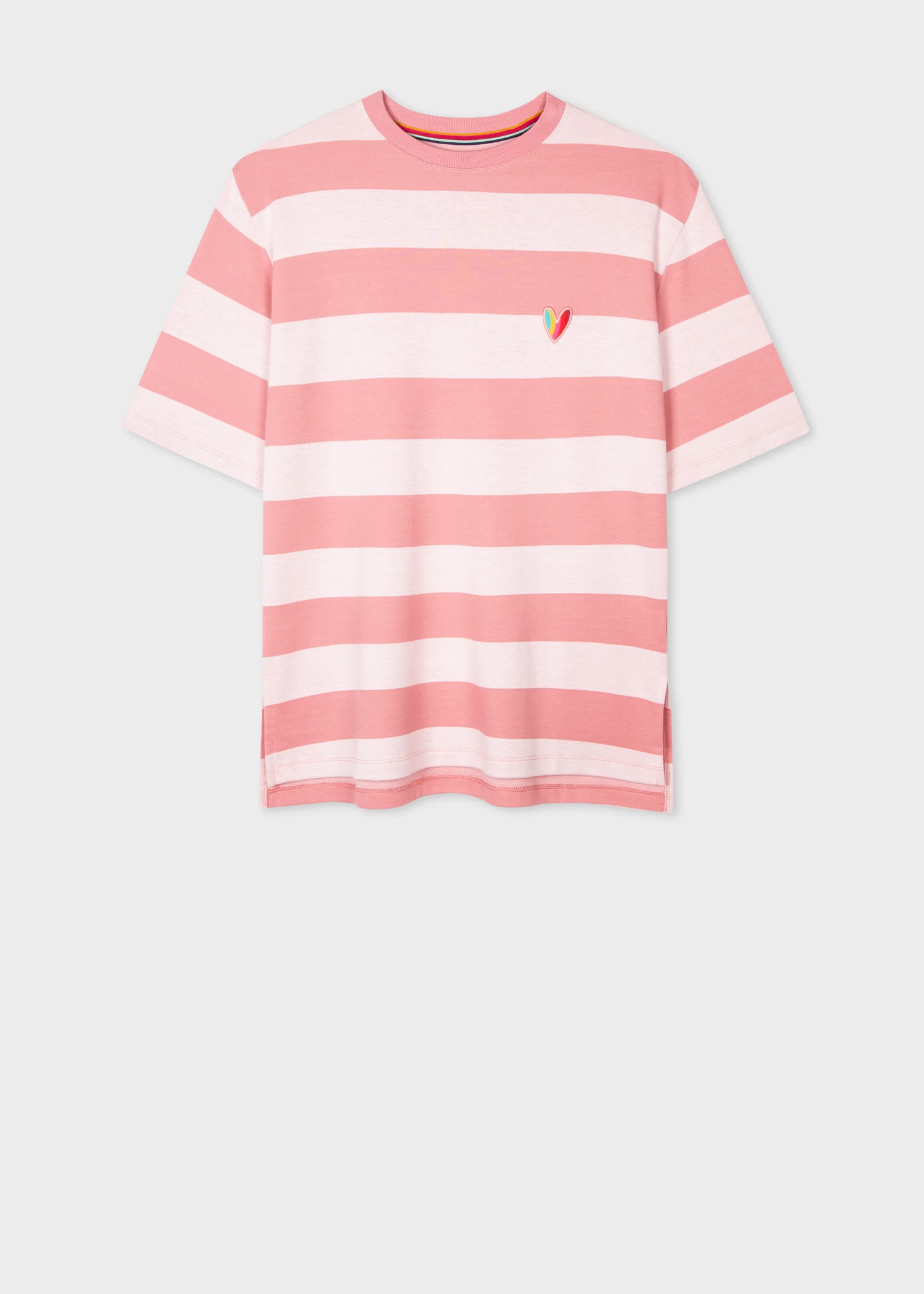 Stripe 'Swirl Heart' Lounge T-Shirt - 1