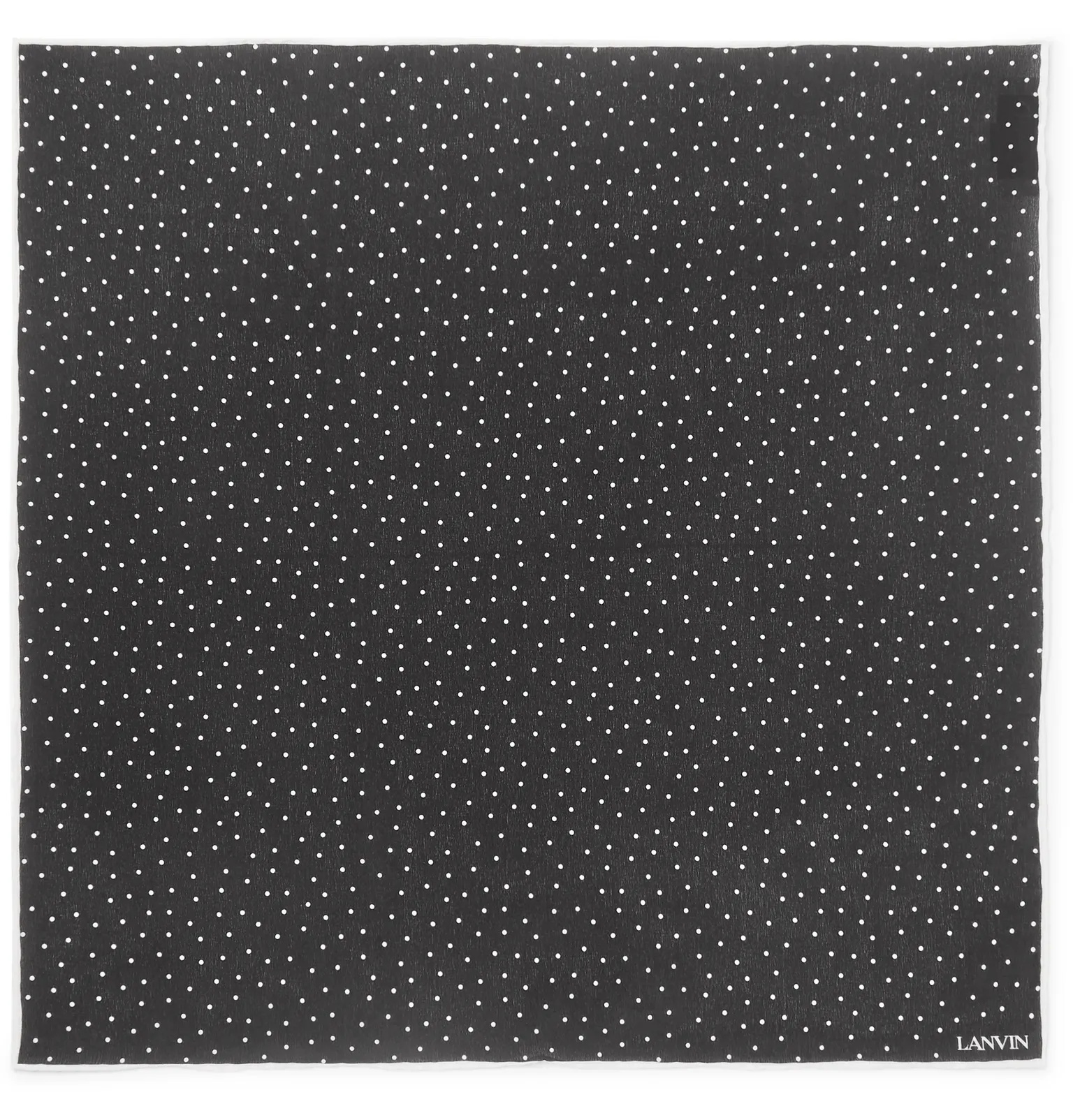 Polka-Dot Silk Pocket Square - 8