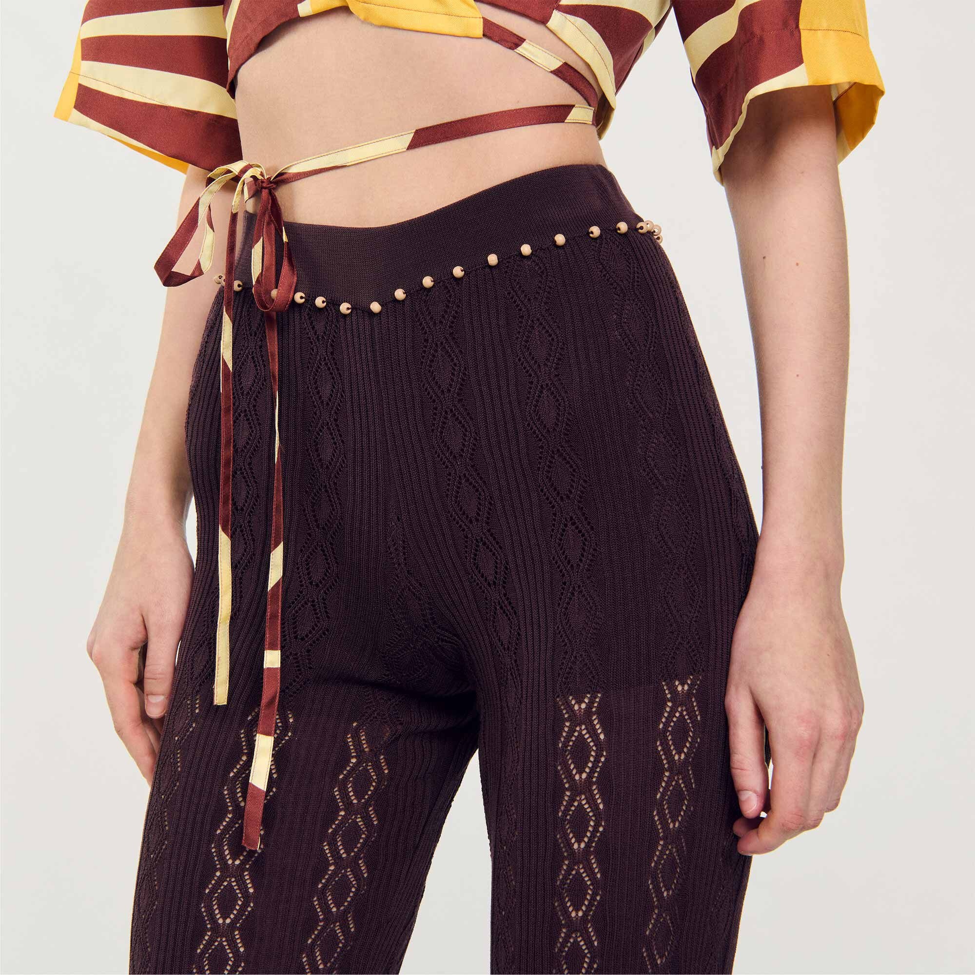 KNIT TROUSERS - 4