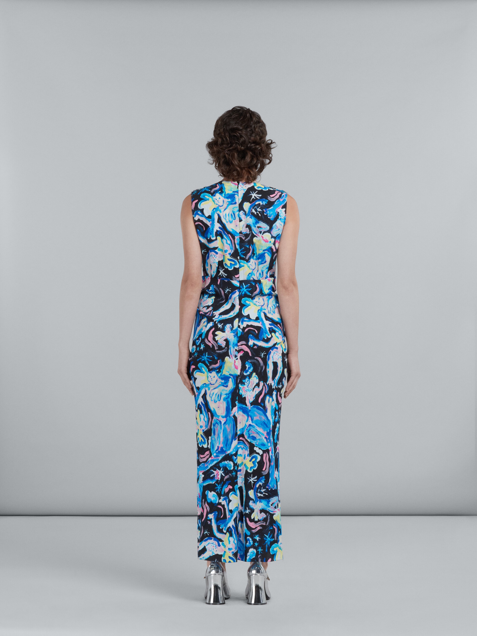 PRINTED LONG DRESS - 3
