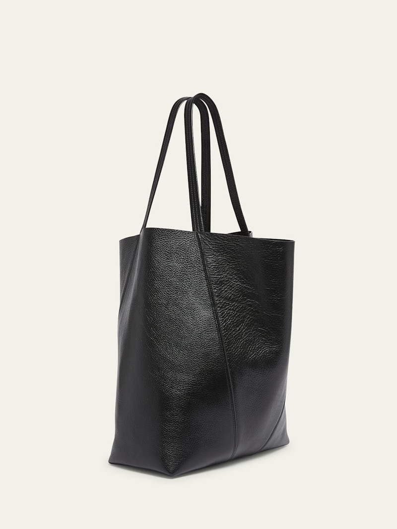 Chloé Spin North-South Tote Bag in Leather outlook