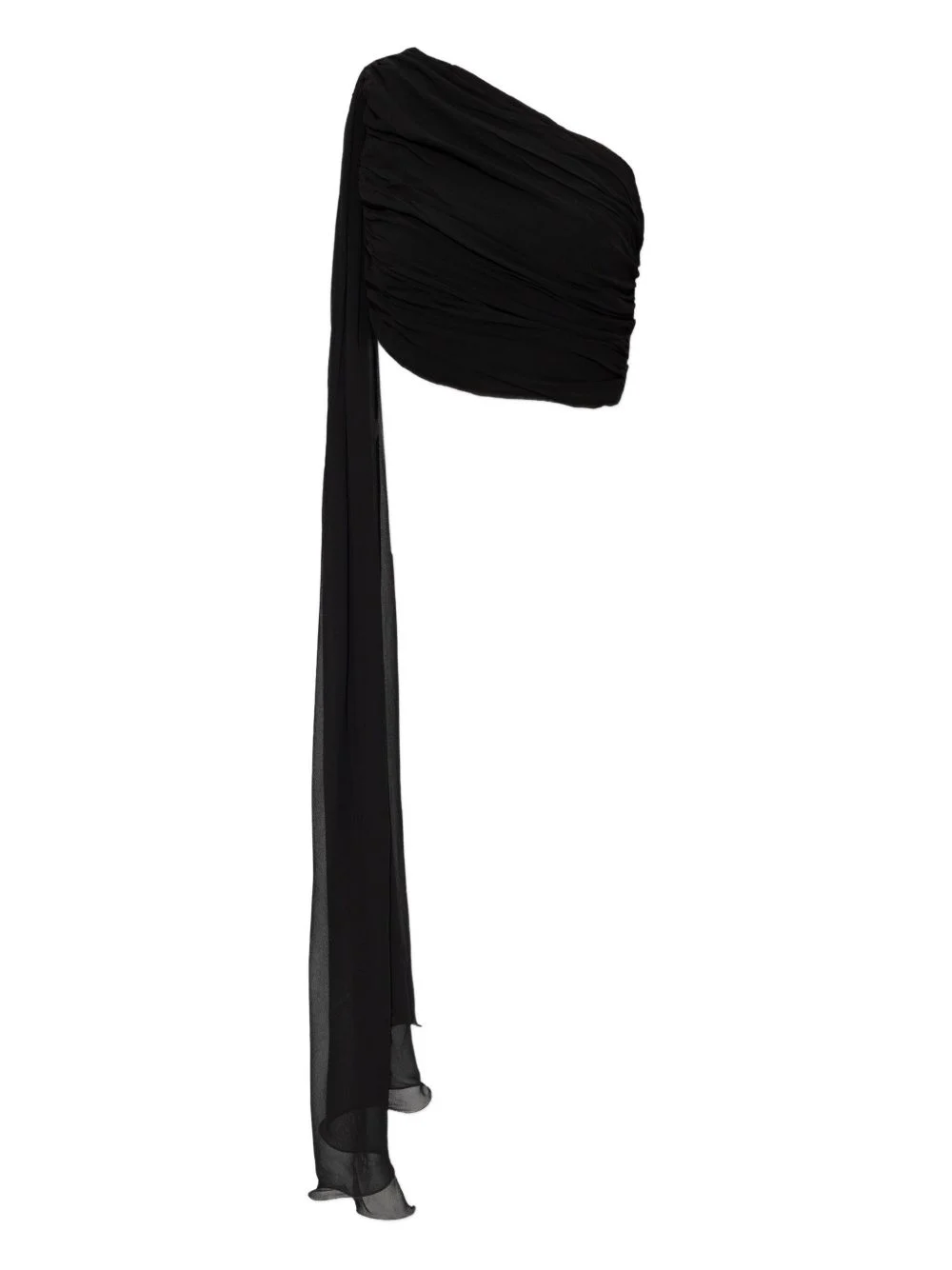 Solene draped one-shoulder top - 1