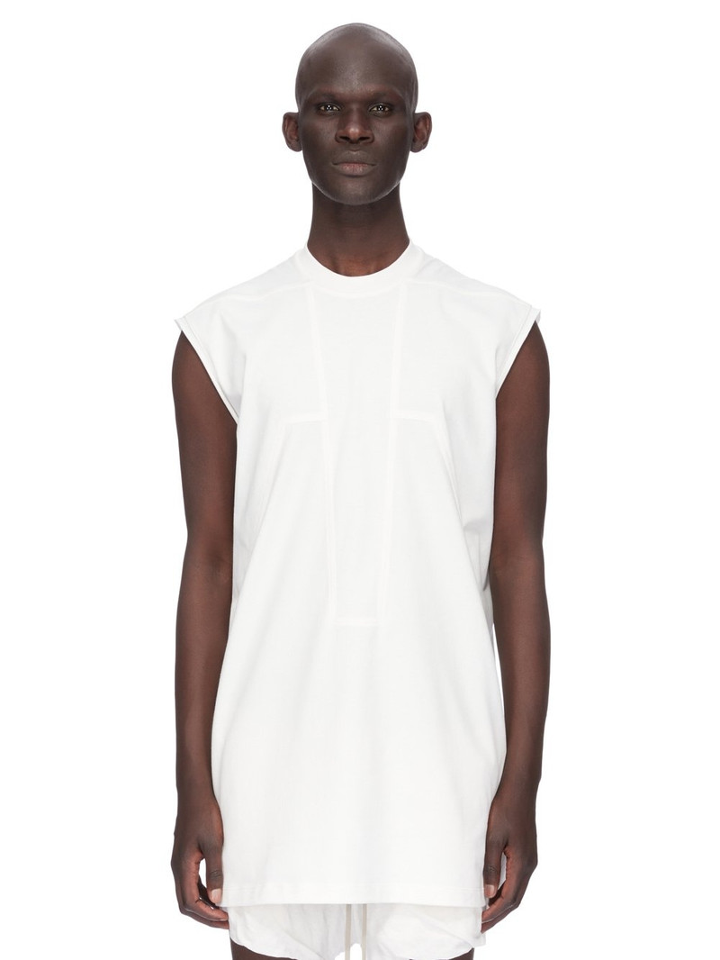 Splintered Tarp cotton tank top 1