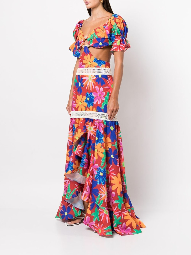 Aster Off-Shoulder Maxi Dress 3