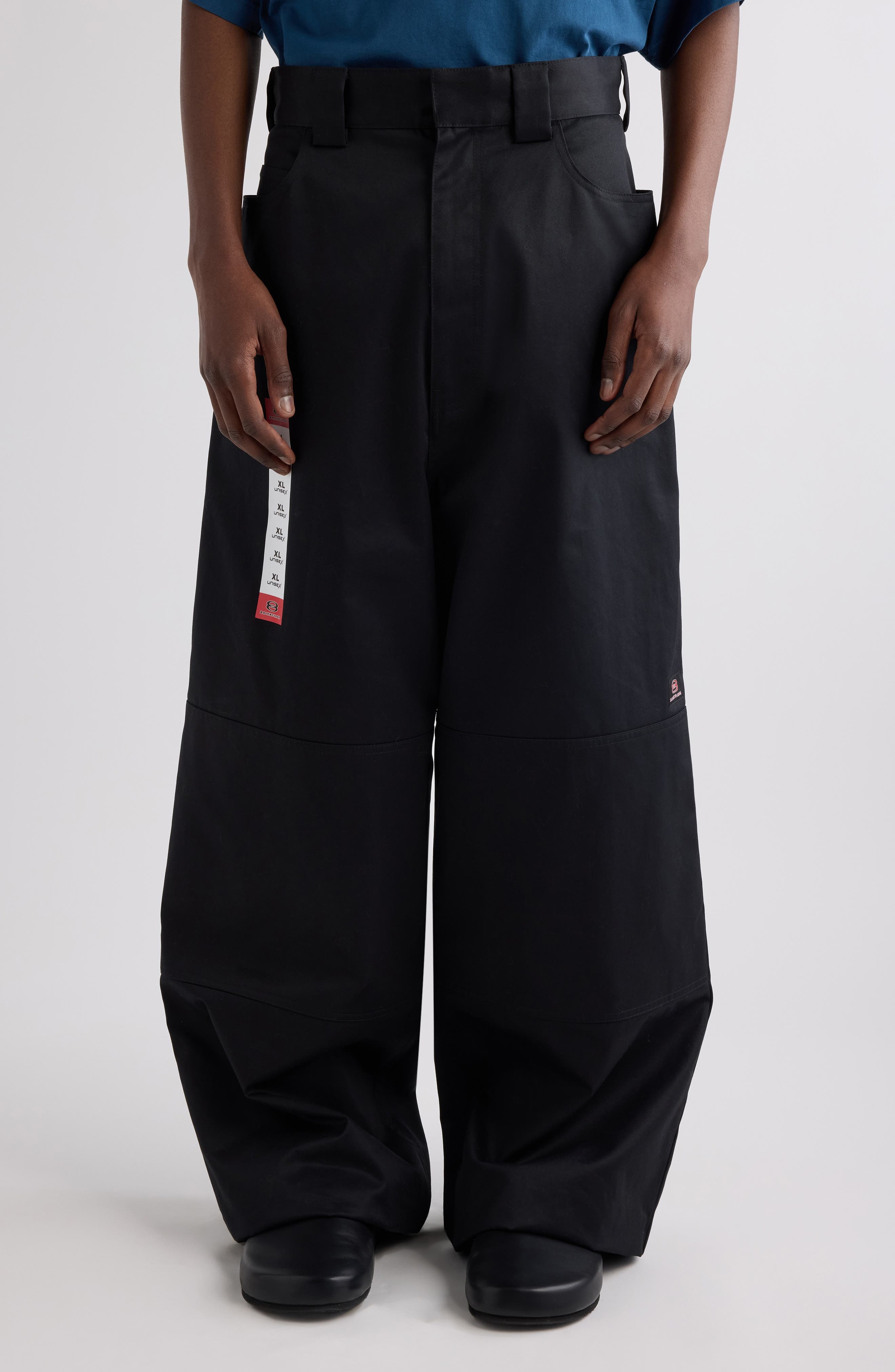 Balenciaga Utility Pants in 1000 Black at Nordstrom - 1