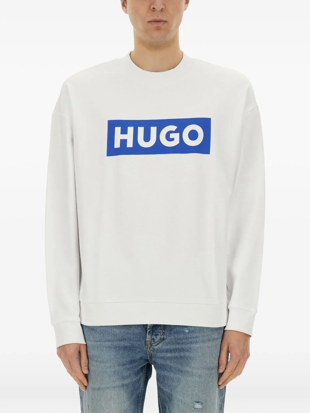 logo-print sweatshirt - 1