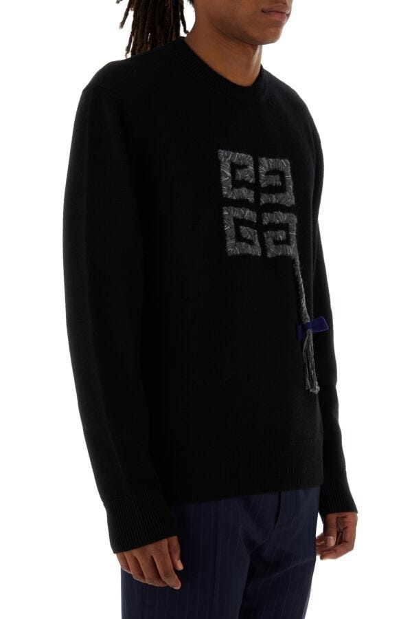 【送料&関税込】Givenchy Black Wool Sweater Givenchy Black wool sweater | gebnegozionline | REVERSIBLE