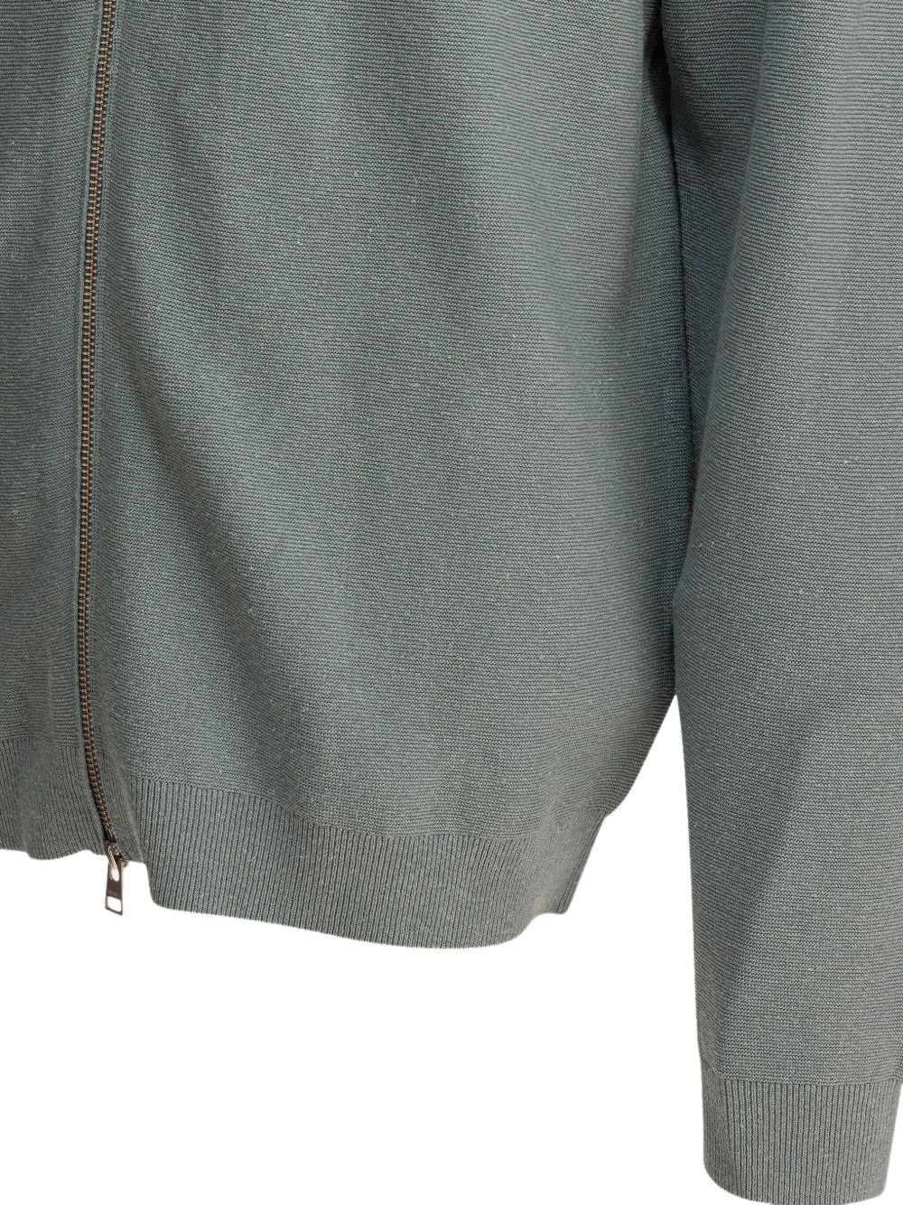 zip-fastening cardigan - 4