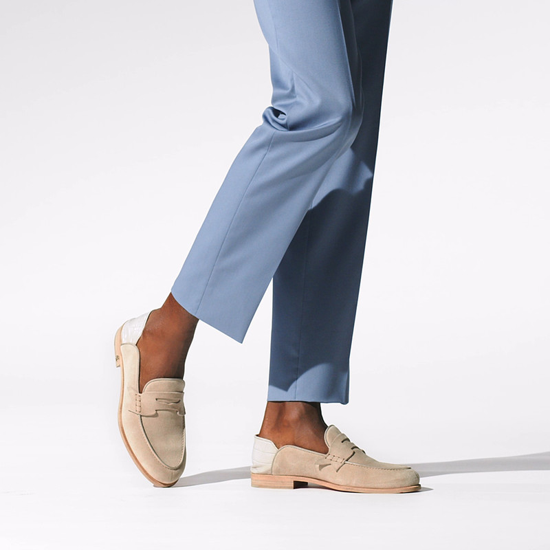 Christian Louboutin Penny No Back Grey outlook