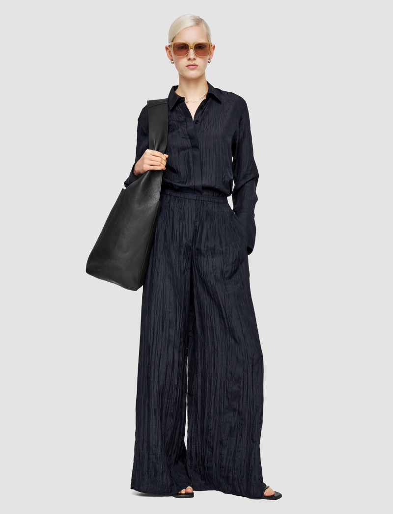 JOSEPH Thoresby Habotai Silk Trousers outlook