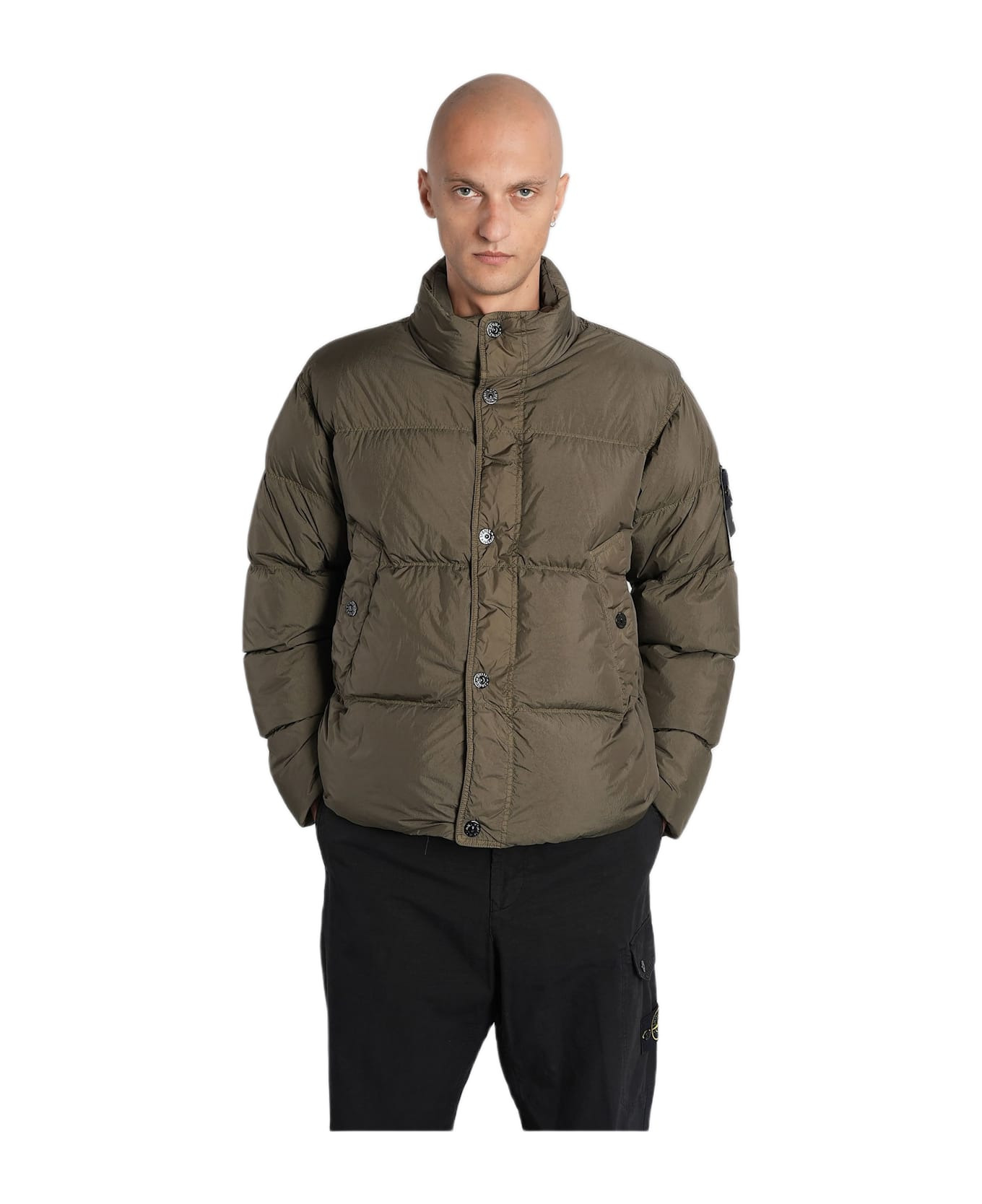Puffer In Green Polyamide - 1