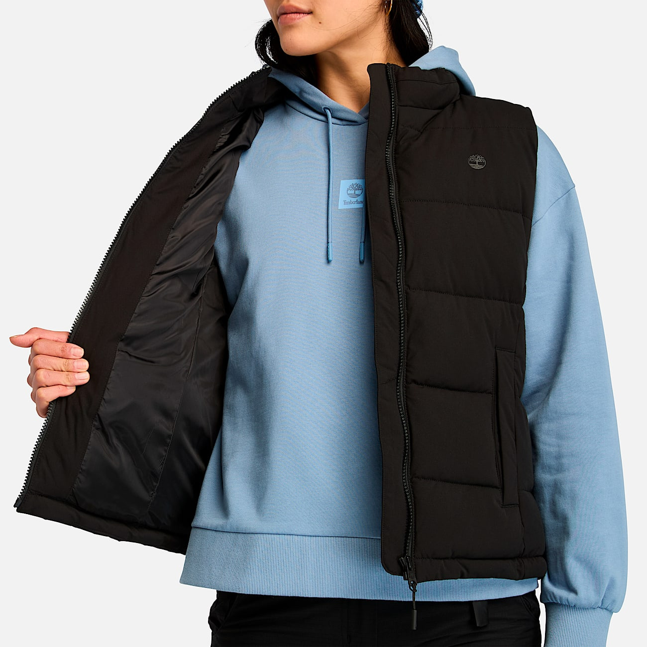 Women's Water-Repellent Puffer Vest - 4