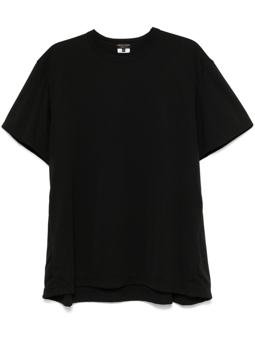mesh-panelled T-shirt - 1
