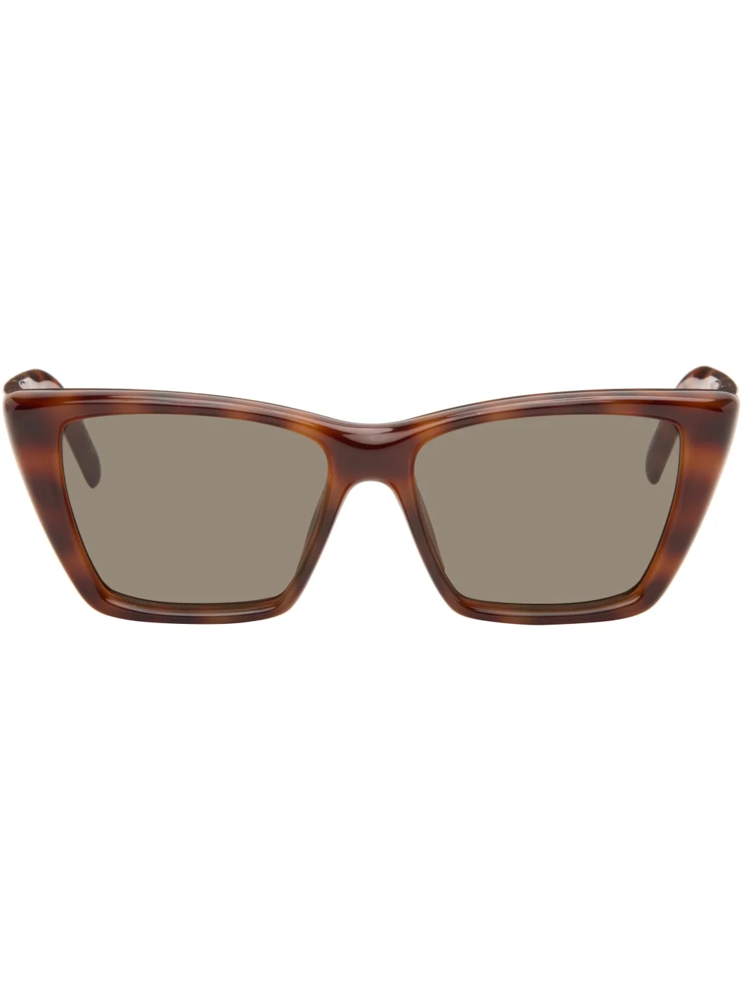 Brown SL 276 Mica Plump Sunglasses - 1