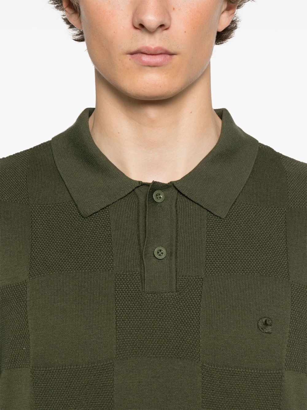 Checker polo shirt - 4