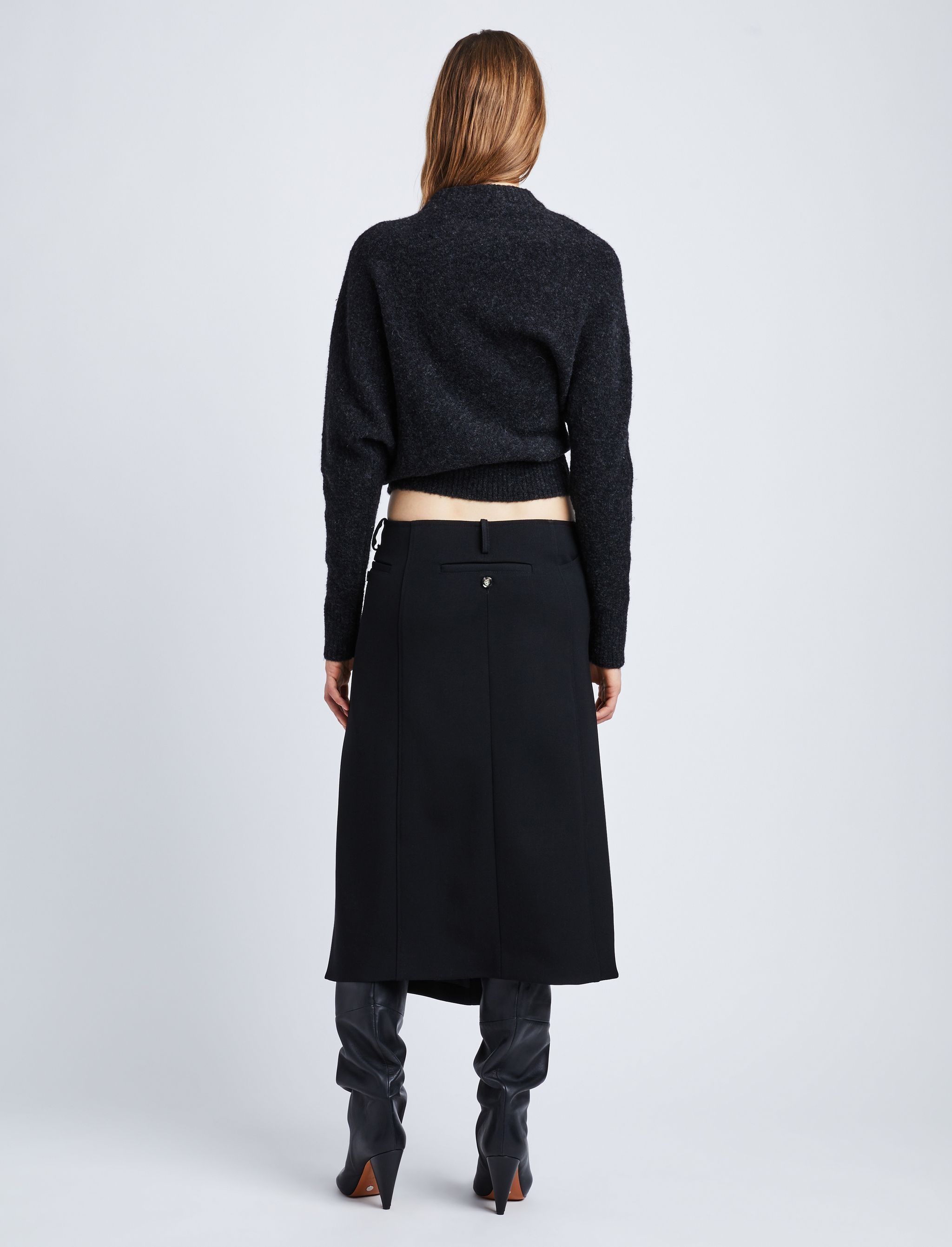 Wool Twill Skirt - 5